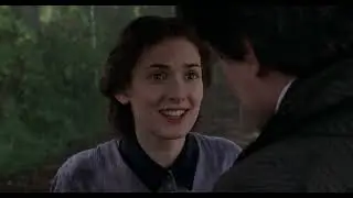 little women (1994) | friederich & jo reunite / ending scene / kiss scene