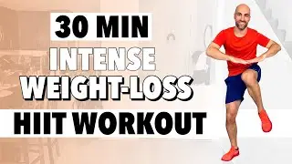 😅 30 минут высокоинтенсивной интервальной тренировки (HIIT) в домашних условиях 🔥