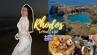 ROMANTICKÝ ROADTRIP PO RHODOSU🇬🇷👩🏽‍❤️‍💋‍👨🏽 | Lucy