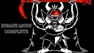 Underfell asgore insane mode complete + secret content: Underfell Asgore pacifist battle