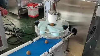 Testing video for Papa small P110 energy dates ball maker machine