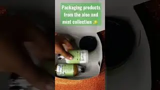 Natural Hair Products Packaging 📦 ✨️ #4chair #hairproducts