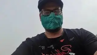 Early morning bicycle ride in hansi bypass highway