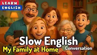 My Family at Home |Daily English Conversation|Learn English Through Story