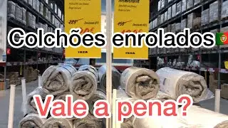 COLCHÃO ENROLADO EM PORTUGAL? CONHEÇA! É MUITO DIFERENTE !