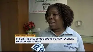 United Federation of Teachers gives away 30,000 books to NYC teachers