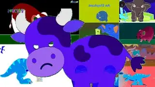 HICKORY DICKORY DOCK💥ELEPHANT🐘DINOSAUR🦕MAMMOTH🦣BULL🐂✓Effects🎨WIGGLE / CHROMA KEY😱💥❤️
