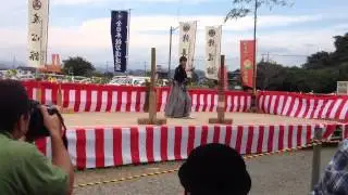 Japan sunflower festival, feat samurai action. part 2