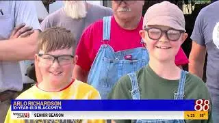 Indiana blacksmith teaches next generation