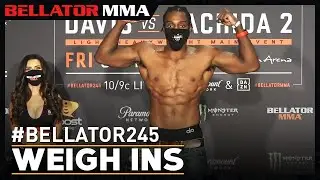 Weigh Ins | Bellator 245: Davis vs. Machida II