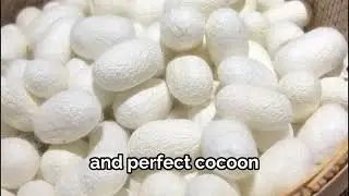 The production process of natural silk