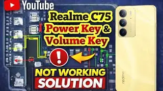 Realme C75 On Off key & Volume key not working problem solution| Realme C75 power key ways
