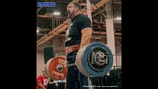 Carl Myerscough breaks world record on the IronMind Apollon's Axle