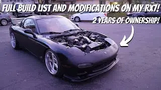 Full Build Breakdown | RX7 FD Single Turbo