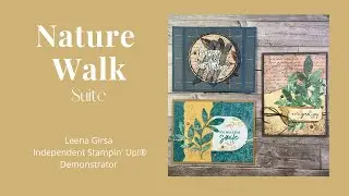 Three Masculine Card Ideas with the Nature Walk Suite by Stampin’ Up!®