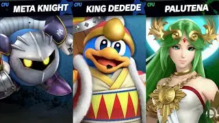Super Smash Bros. Ultimate - Zahra’s Favorites Vs Palutena