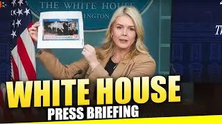 White House Briefing by Karoline Leavitt | Trump’s meeting with Machado | Iran |Greenland |USA