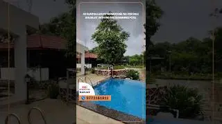 Luxury 40 Guntha NA Farmhouse with Pool for Sale in Karjat | 4BHK Fully Furnished 📲 9773181911