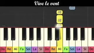 Chant de No&euml;l - Vive le vent (Piano pour enfants)