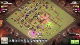 NEW TH11 (TOWN HALL 11) ANTI 3 STARS WAR BASE 2016 SPEEDBUILD/ DEFENSE REPLAYs