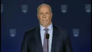 British Columbia leaders speak with reporters following debate &ndash; October 13, 2020