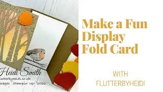 NEW FOLD! Fun Fold #215  Fold Flat Display Fun Fold