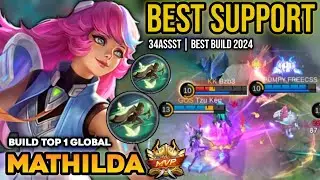 MATHILDA BEST BUILD 2025 | BUILD TOP 1 GLOBAL MATHILDA GAMEPLAY | MOBILE LEGENDS✓