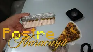 POSTRE DE MARACUYÁ 🍋