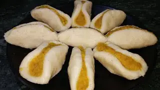 Suji Ka Fara/बिना तेल के बाप में बनने वाला सूजी और चना दाल का पीठा/Suji Chana Dal Pitha/Pitha Recipe