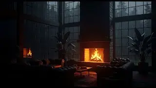 Calming Rainy Forest with Piano Music for Studying Sessions and Relaxing Sleep