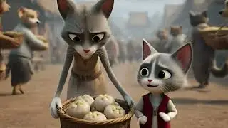 chuha billi cartoon tale story in urdu, hindi 