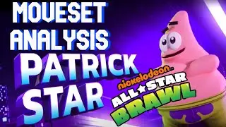 PATRICK Moveset Analsis Breakdown Nickelodeon All Star Brawl