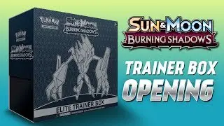 Early Burning Shadows Elite Trainer Box Opening