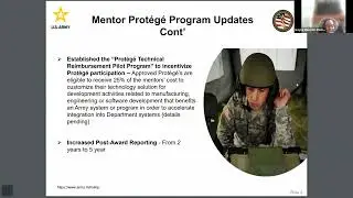 Army Mentor Prot&eacute;g&eacute; and PPI Program Webinar
