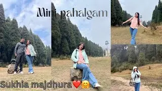 Visiting beautiful place mini Pahalgam 😍/sukhia majdhura Darjeeling ❤️/ long ride 🫣