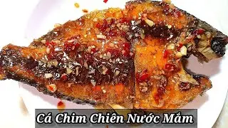 Cá Chim Chiên Nước Mắm/cách làm cá chim chiên nước mắm tỏi ớt giòn ngon - Combo Món Ăn