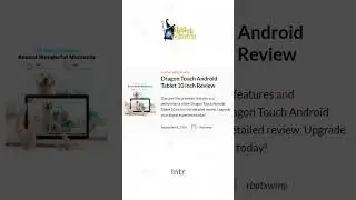 🐉Dragon Touch Android Tablet 10 inch Review🐉