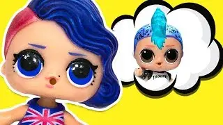 LOL Cheeky babe Date with Punk Boy | Baby in the Wood и Curious qt glam glitter катаются на скейте