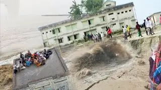 The most terrible river erosion. Where thousands of houses were destroyed