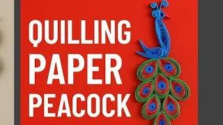 Quilling Paper Peacock Tutorial |Quilling paper peacock step by step| PaperQuillingArt tutorial
