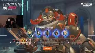 18K DMG! SUPER SHOWING HIS INSANE ORISA GAMEPLAY OVERWATCH 2 SEASON 2