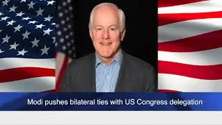 Modi pushes bilateral ties with US Congress delegation