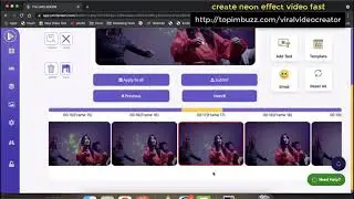 How to add neon effect to videos with Uncle Neon