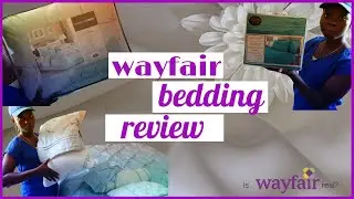 Wayfair review + Vlog + Watch me lay my bedding + dance & watch