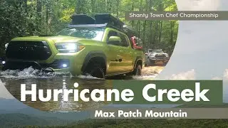 Trail Riding Hurricane Creek and Max Patch Mountain Trail