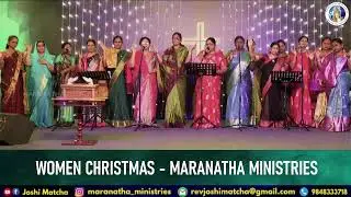 WOMEN CHRISTMAS WORSHIP LIVE || 28.12.2025 || DR.CAROLINE SUNDEEPA  || MARANATHA MINISTRIES