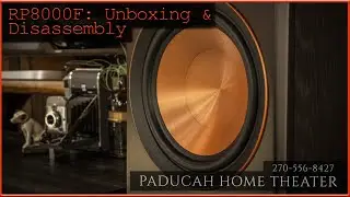 Klipsch RP-8000F unboxing and disassembly