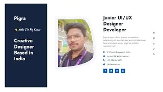 How To Make A Portfolio Website Using HTML CSS JS | Complete Responsive Website Design @rjksharma