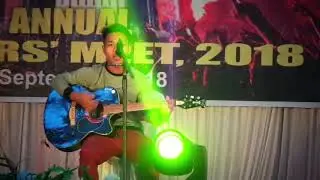 Steven Haokip , Performing Country road Live on Freshers Party NIT Manipur||2018