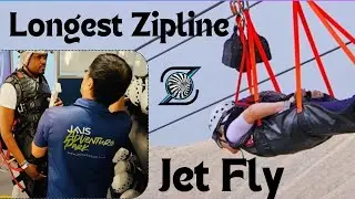 Zebraa Ep12. THE WORLD'S LONGEST ZIPLINE. SCARRED OF HEIGHT , DON'T TRY THIS.